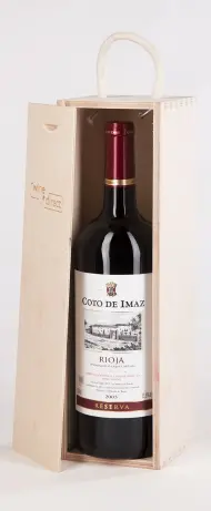 Coto de Imaz Reserva MAGNUM 1,5l w drewnianej skrzyni