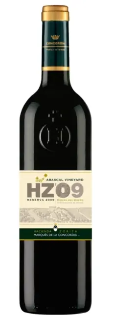 zdjęcie produktu Hacienda Zorita Abascal Vineyard Reserva 2009