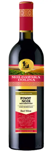 zdjęcie produktu Moldawska Dolina Pinot Noir Semi Sweet