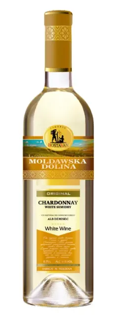 zdjęcie produktu Moldawska Dolina Chardonnay Semi Dry