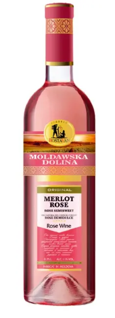 zdjęcie produktu Moldawska Dolina Rose Semi Sweet